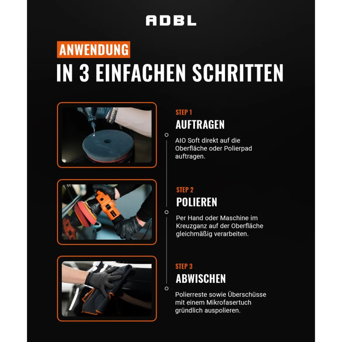 ADBL AIO Soft Lackpolitur 200ml