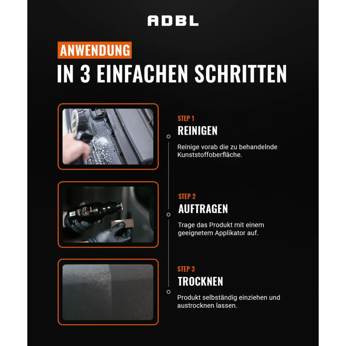 ADBL Blackouter Kunststoffpflege 200ml