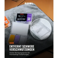 ADBL Clay Bar Grey 2x50g Reinigungsknete Hard