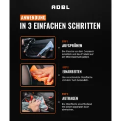 ADBL Interior Cleaner Kunststoffreiniger mit Canyon Trigger 500ml