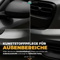 ADBL Kunststoffpflege Set Blackouter 200ml + Zubehör (7-teilig)