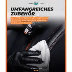 ADBL Lederpflege Set Leather Experience + Poliertuch (8-teilig)