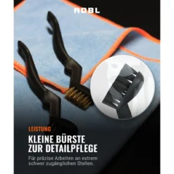 ADBL Little Rascal Black Nylonbürste