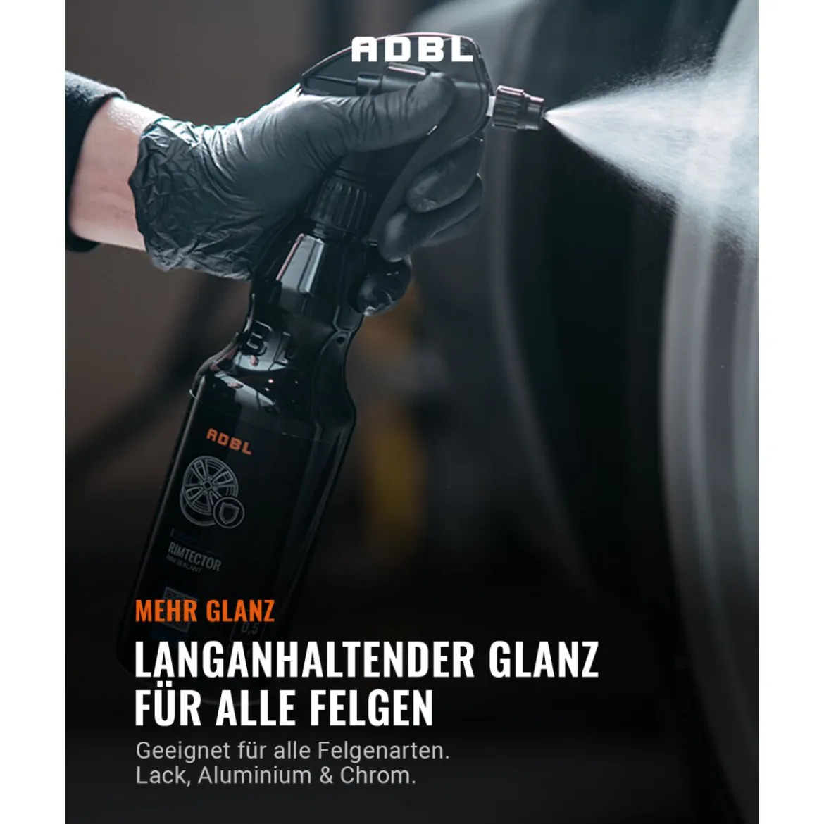 ADBL Rimtector Felgendetailer mit Canyon Trigger 500ml