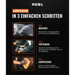 ADBL Synthetic Spray Wax Sprühwachs mit Canyon Trigger 500ml