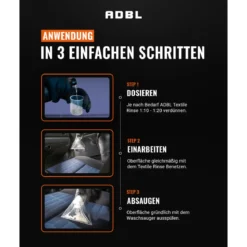 ADBL Textile Rinse Reiniger für Waschsauger 500ml