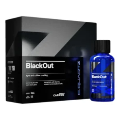 CarPro CQUARTZ BlackOut Kunststoff- & Gummiversiegelung Kit 50ml