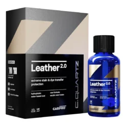 CarPro CQUARTZ Leather 2.0 Lederversiegelung Kit 30ml