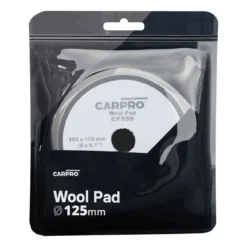 CarPro Naturwolle Polierpad 125mm hart
