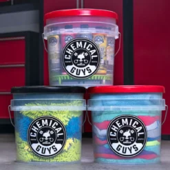 Chemical Guys 4,25-Gallonen-Wascheimer Ultra Clear mit Logo