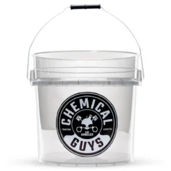 Chemical Guys 4,25-Gallonen-Wascheimer Ultra Clear mit Logo