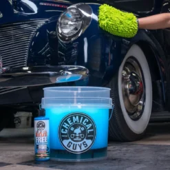 Chemical Guys 4,25-Gallonen-Wascheimer Ultra Clear mit Logo