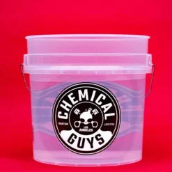 Chemical Guys 4,25-Gallonen-Wascheimer Ultra Clear mit Logo