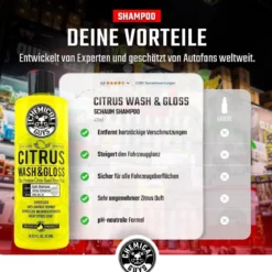 Chemical Guys Wascheimer Set 16L Citrus Wash & Gloss + Zubehör (4-teilig)