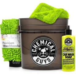 Chemical Guys Wascheimer Set 16L Citrus Wash & Gloss + Zubehör (4-teilig)