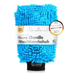 chemicalworkz Chenille Wash Mitt Blau