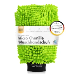 chemicalworkz Chenille Wash Mitt Grün
