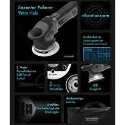 chemicalworkz DA9 Pro Exzenter Poliermaschine
