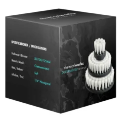 chemicalworkz Drill Brush Set Reinigunsbürsten