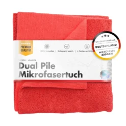 chemicalworkz Dual Pile Towel 350GSM Rot Allzwecktuch 40×40cm