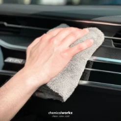 chemicalworkz Edgeless Plush Towel 600GSM Grau Poliertuch 40×40cm