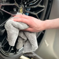 chemicalworkz Edgeless Plush Towel 600GSM Grau Poliertuch 40×40cm