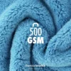 chemicalworkz Edgeless Soft Touch Towel 500GSM Blau Poliertuch 40×40cm
