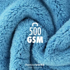 chemicalworkz Edgeless Soft Touch Towel 500GSM Blau Poliertuch 40×40cm