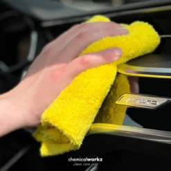 chemicalworkz Edgeless Soft Touch Towel 500GSM Gelb Poliertuch 40×40cm