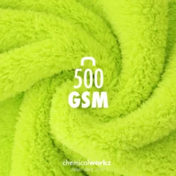 chemicalworkz Edgeless Soft Touch Towel 500GSM Grün Poliertuch 40×40cm