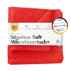chemicalworkz Edgeless Soft Touch Towel 500GSM Rot Poliertuch 40×40cm