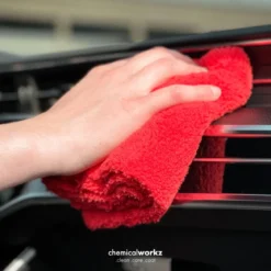 chemicalworkz Edgeless Soft Touch Towel 500GSM Rot Poliertuch 40×40cm