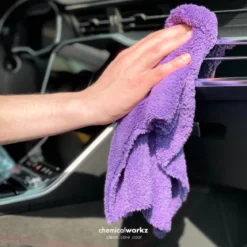 chemicalworkz Edgeless Soft Touch Towel 500GSM Violett Poliertuch 40×40cm