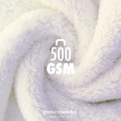 chemicalworkz Edgeless Soft Touch Towel 500GSM Weiß Poliertuch 40×40cm