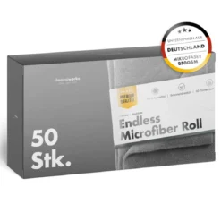 chemicalworkz Endless Microfiber Roll Grau 250GSM 30x30cm 50Stk.