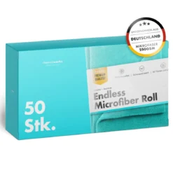chemicalworkz Endless Microfiber Roll Türkis 250GSM 30x30cm 50Stk.
