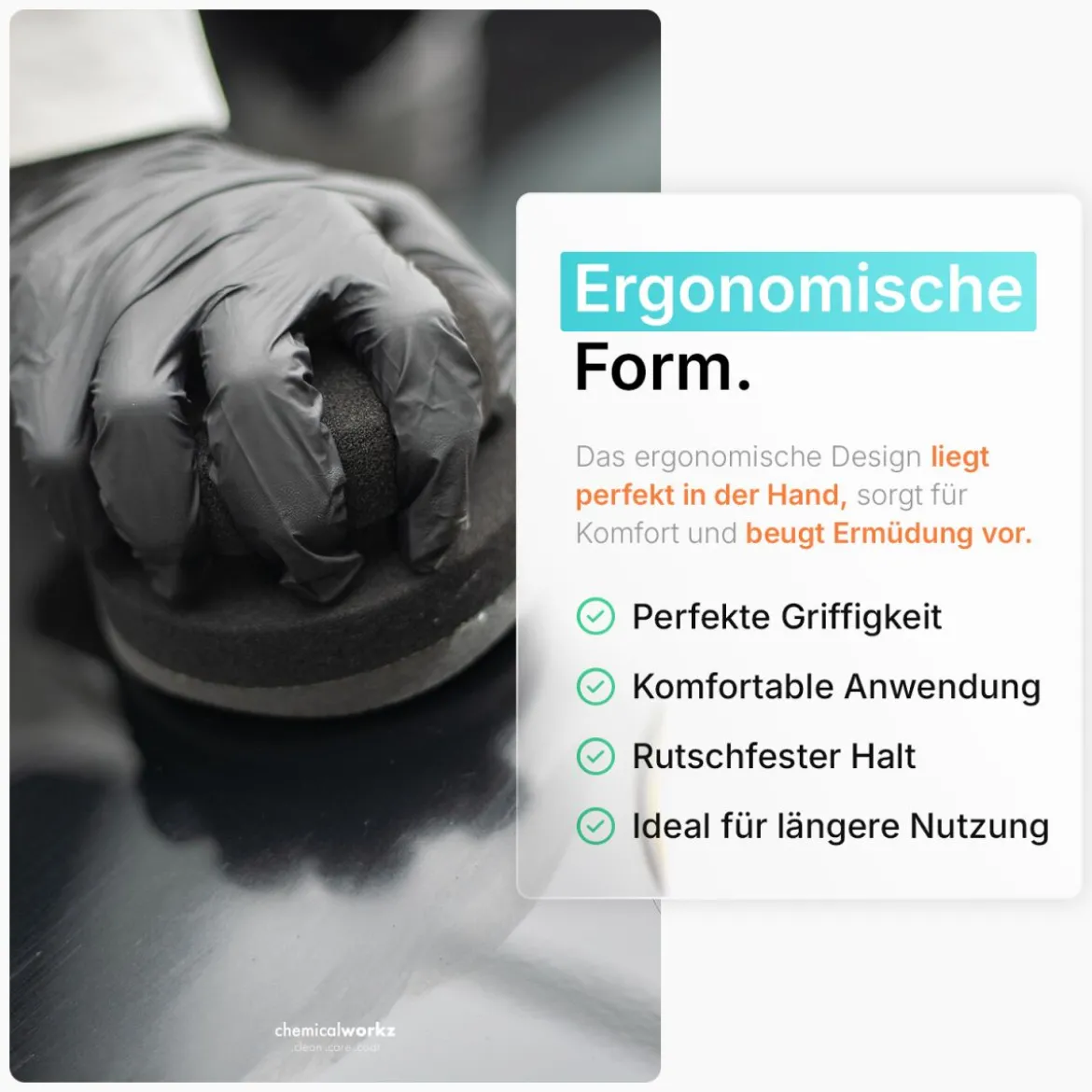 chemicalworkz Hand Wax Applicator