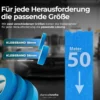 chemicalworkz Masking Tape Klebeband Blau 36mm 3Stk.