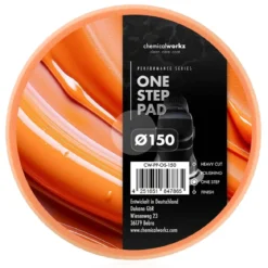 chemicalworkz One Step Performance Pad 150mm orange