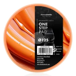 chemicalworkz One Step Performance Pad 125mm orange