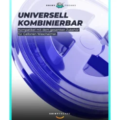 chemicalworkz Performance Buckets Wascheimer 5GAL Blau Transparent