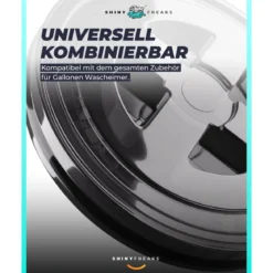 chemicalworkz Performance Buckets Wascheimer 5GAL Schwarz Transparent
