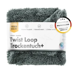chemicalworkz Premium Twisted Towel 1600GSM Grau Trockentuch 40x40cm
