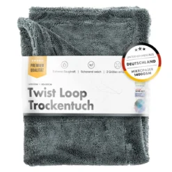 chemicalworkz Shark Twisted Loop Towel 1400GSM Grau Trockentuch 80x50cm