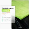 chemicalworkz Shark Twisted Loop Towel 1400GSM Grün Trockentuch 80x50cm