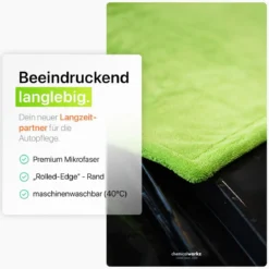 chemicalworkz Shark Twisted Loop Towel 1400GSM Grün Trockentuch 80x50cm