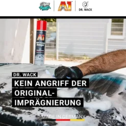 Dr. Wack A1 Cabrioverdeck Pflege Set Reiniger & Imprägnierer + Zubehör (6-teilig)