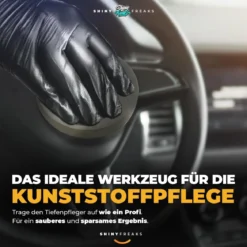 Dr. Wack Kunststoffpflege Set A1 Kunststoff Tiefenpfleger matt 250ml + Zubehör (3-teilig)