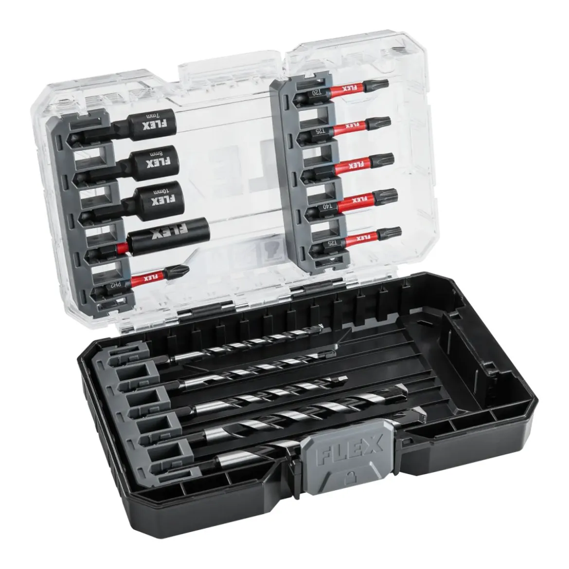 FLEX DB 15 Bit & Bohrer Set 16tlg.