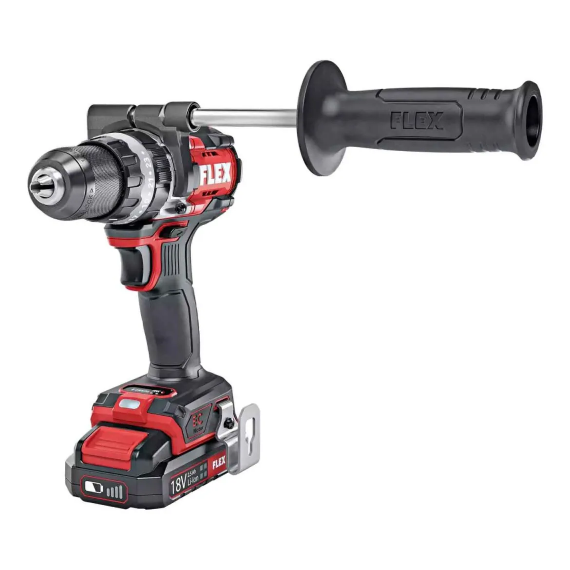 FLEX PD 2G 18.0-EC C Akku Schlagbohrschrauber + P-Set 55 R